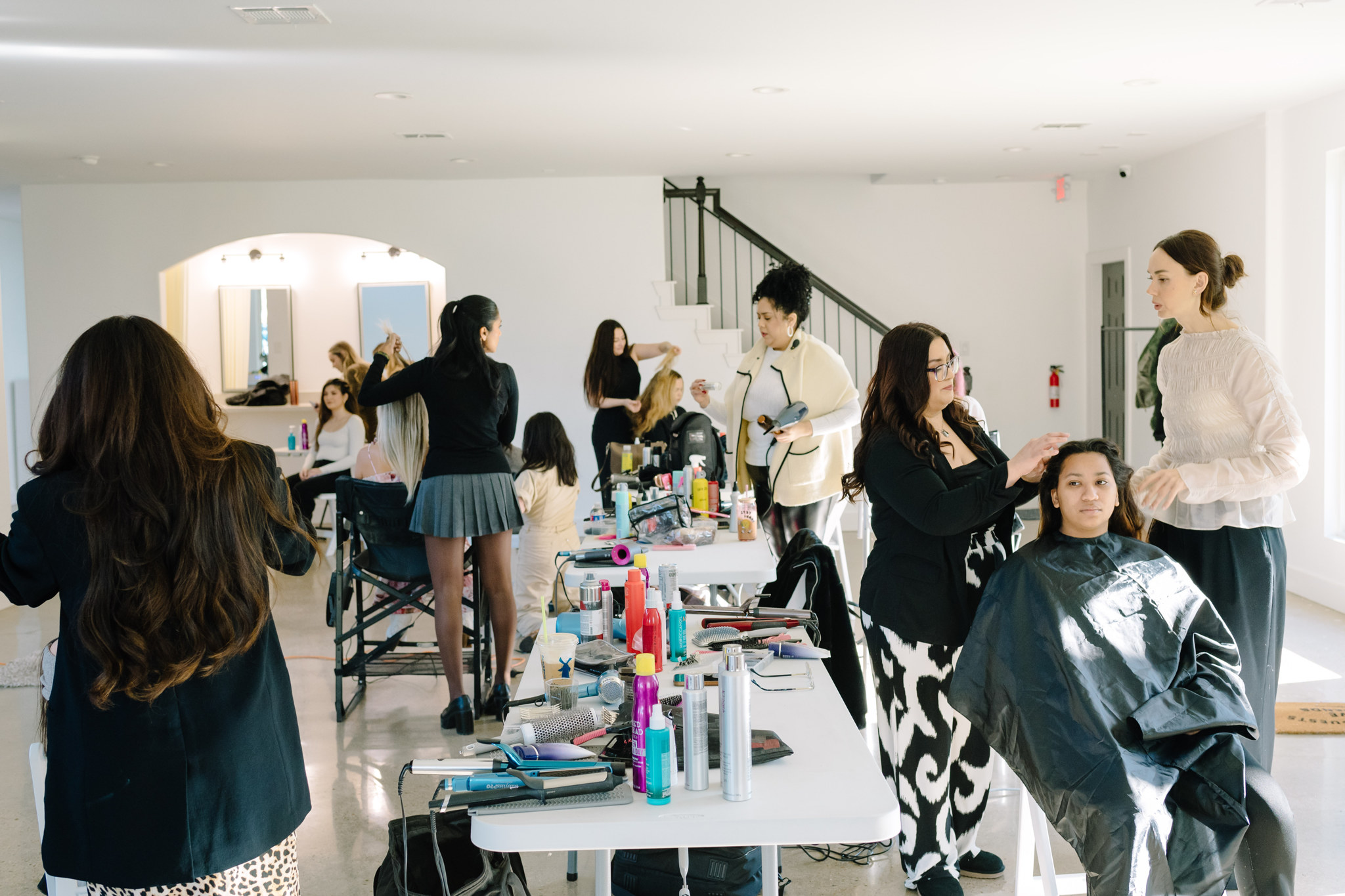 tonyastylist houston workshop bridal hair styling master class makeup artist solariumbeautyhtx